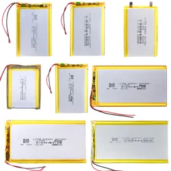 3.7V Lithium Polymer Li-Po li ion Rechargeable Battery Lipo cells For Electrograph Bluetooth speaker Tablet MID Digital Product