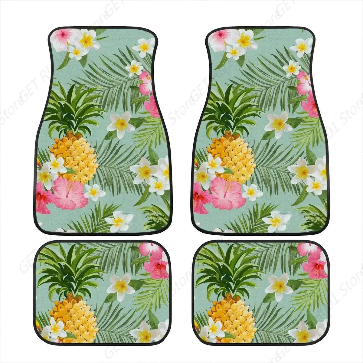 

Alfombra Hawaiana Piña Tropical Para Coche, Alfombra Lantera/trasera Felpa Gruesa Primera Calidad Para Todo Tipo Clima, Para