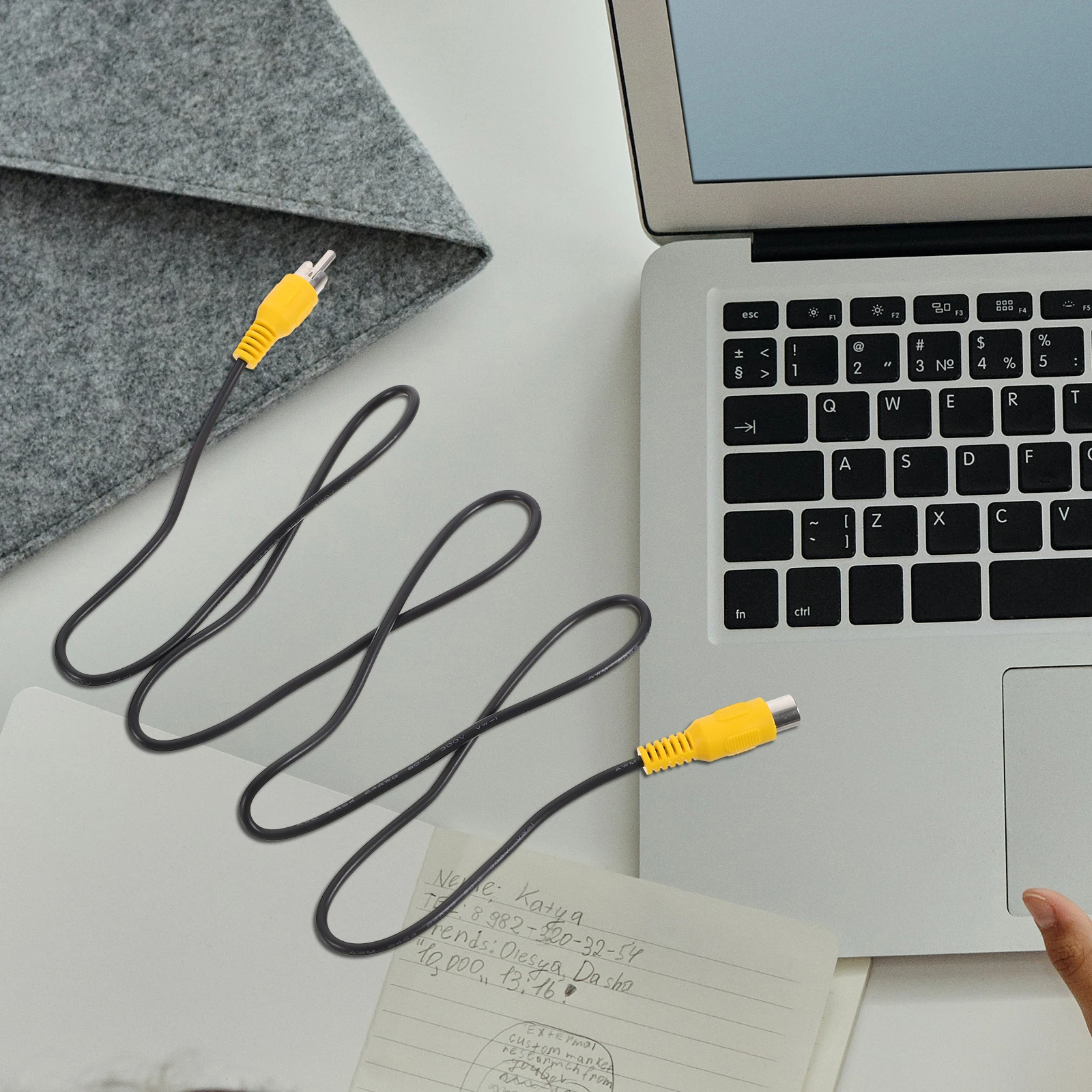 

Rca Audio Extension Cable 1M Male to Female Enhanced Durability with ABS Connectors Ideal for Speaker Instrument and Earphone