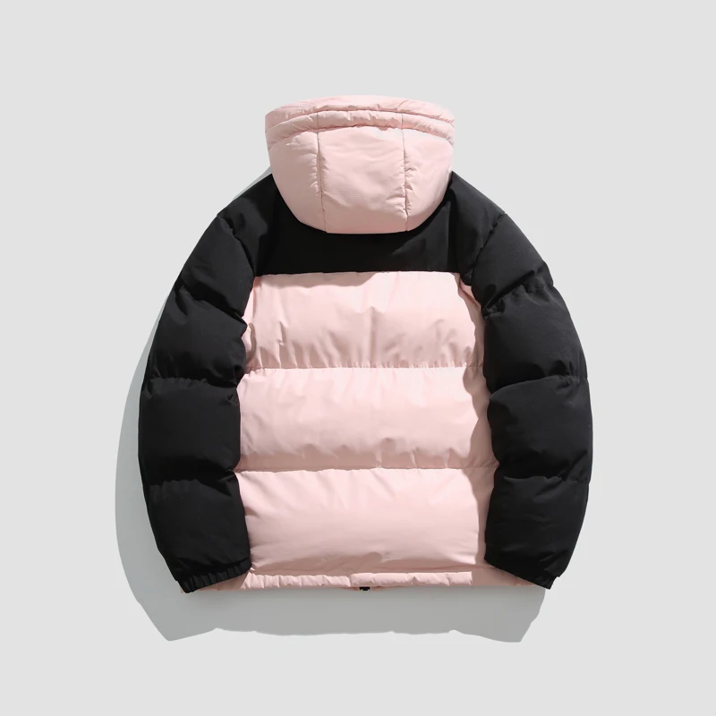 Men's Casual Hooded Cotton Jacket Bread Style Versatile Simple Fashion Hong Kong Style Autumn Winter New Arrival
