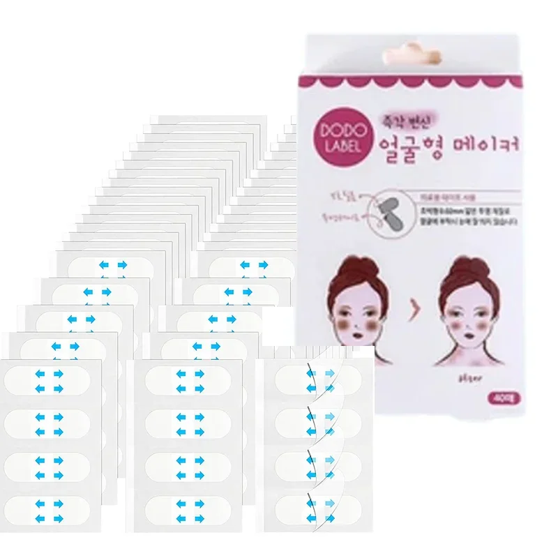 

30/20/10Sheets V Lift Face Sticker Invisible Makeup Adhesive Lift Face Tape Slim Patch Breathable Sticker Lifting Tighten Chin