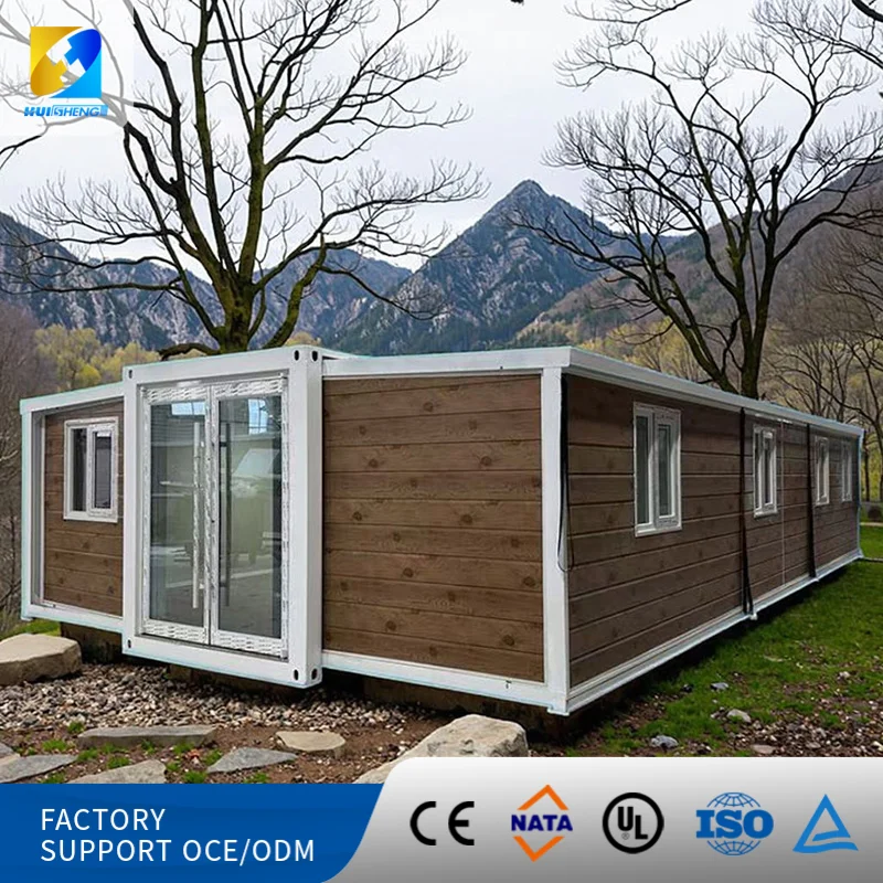 Customized Durable 20ft 40ft Expandable Container Homes Quick Convenient Installation Shipping Container Folding House