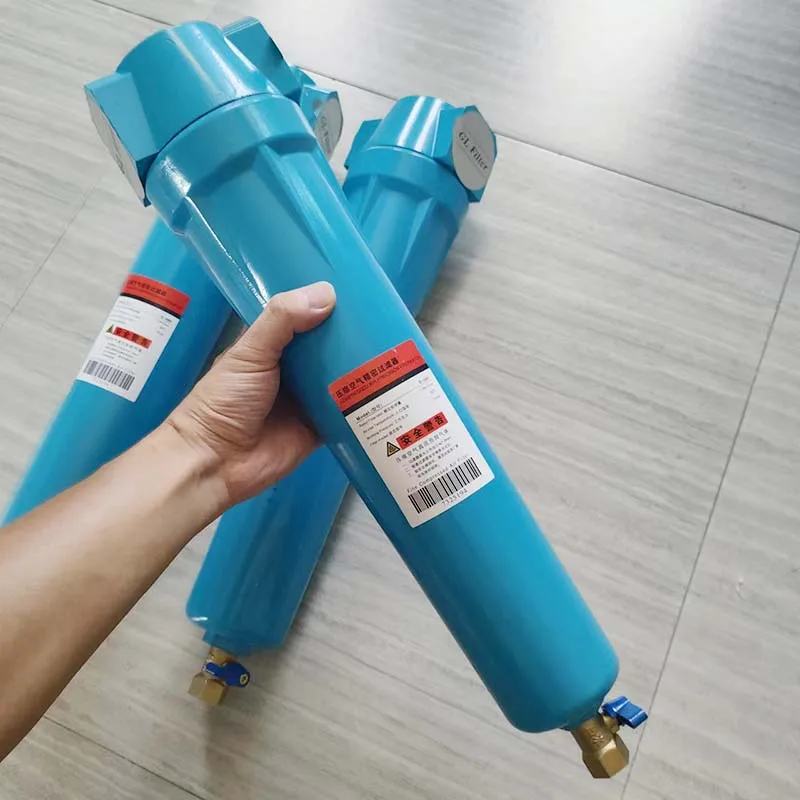 Large Flow 060 Q/P/S Automatic Dryer Oil Water Separator Air Compressor Accessories Compressed Air Precision Filter