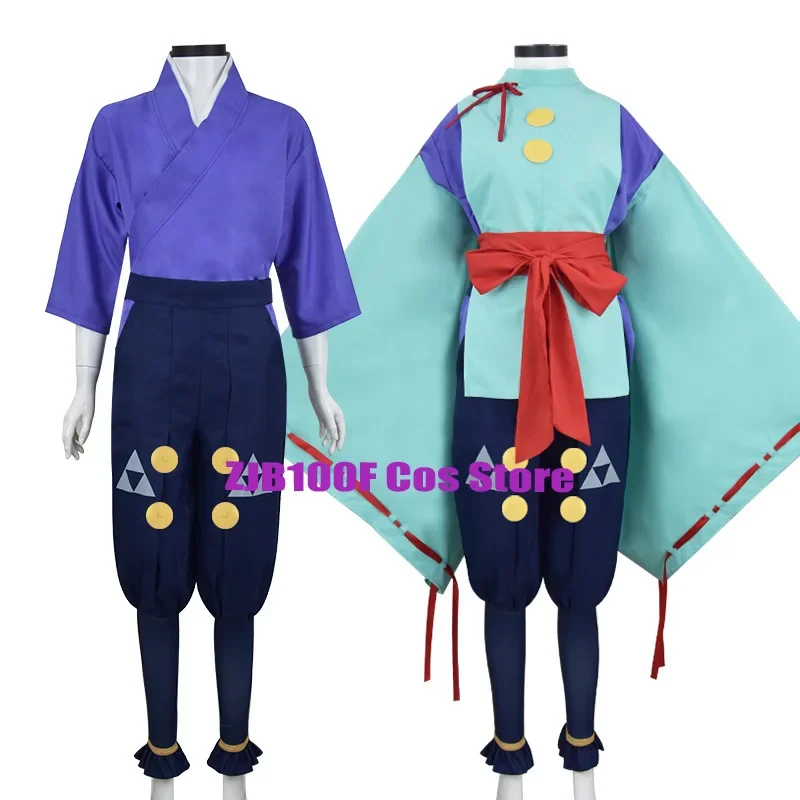 Tokiyuki Hojo Cosplay Anime The Elusive Samurai Costume uniforme Kimono Parrucca Prop Set Halloween Party Outfit per donne uomini