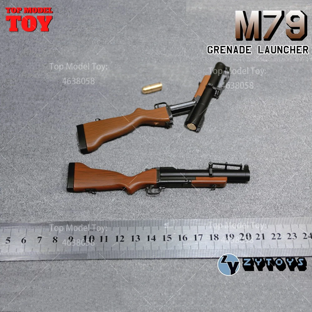 ZYTOYS ZY8039 1/6 Scale M79 Grenade Gun Model 18cm Soldier Weapon Mini Plastic Toys For 12 Inches Action Figure Body Dolls