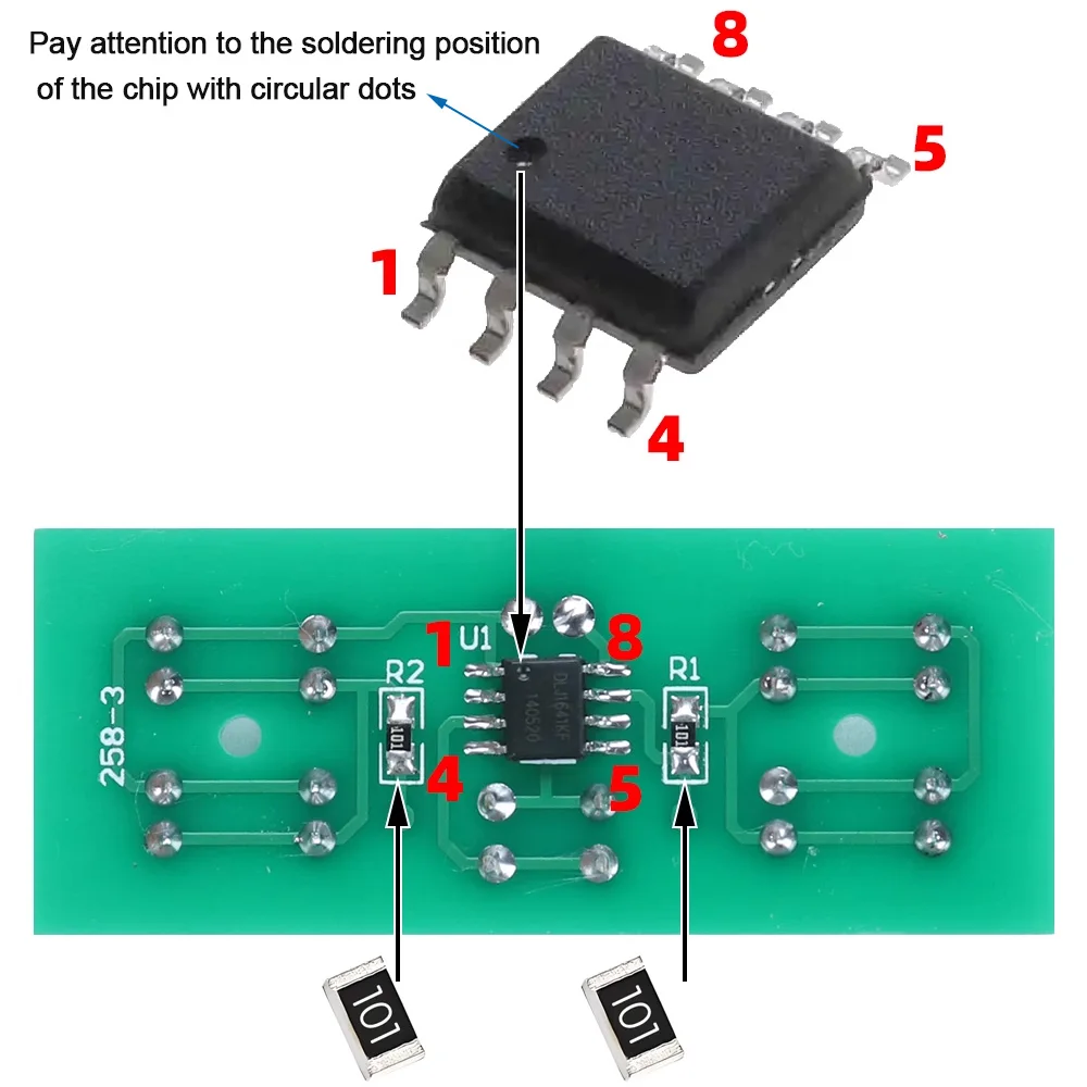 DIY electronic LED Flashlight soldering Kit SMD components Board for beginner