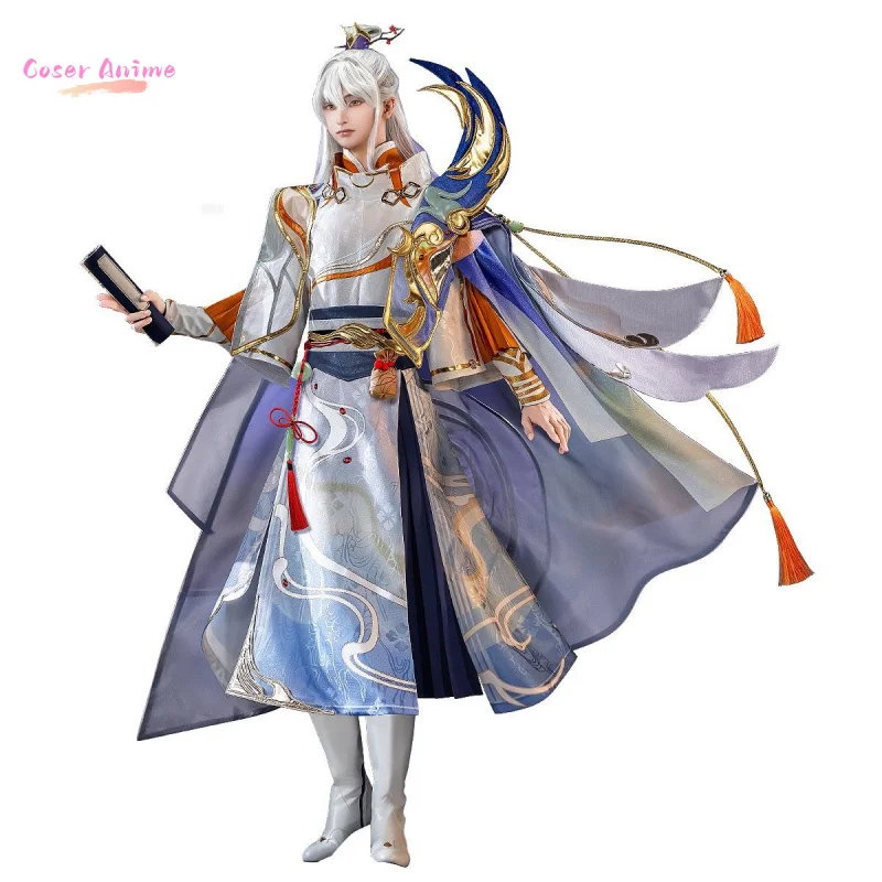 【Coser】زي تنكري لعبة Honor of Kings Yi Xing زي موحد لحفلات الهالوين وحفلات الكرنفال وعيد الميلاد وملابس الأدوار