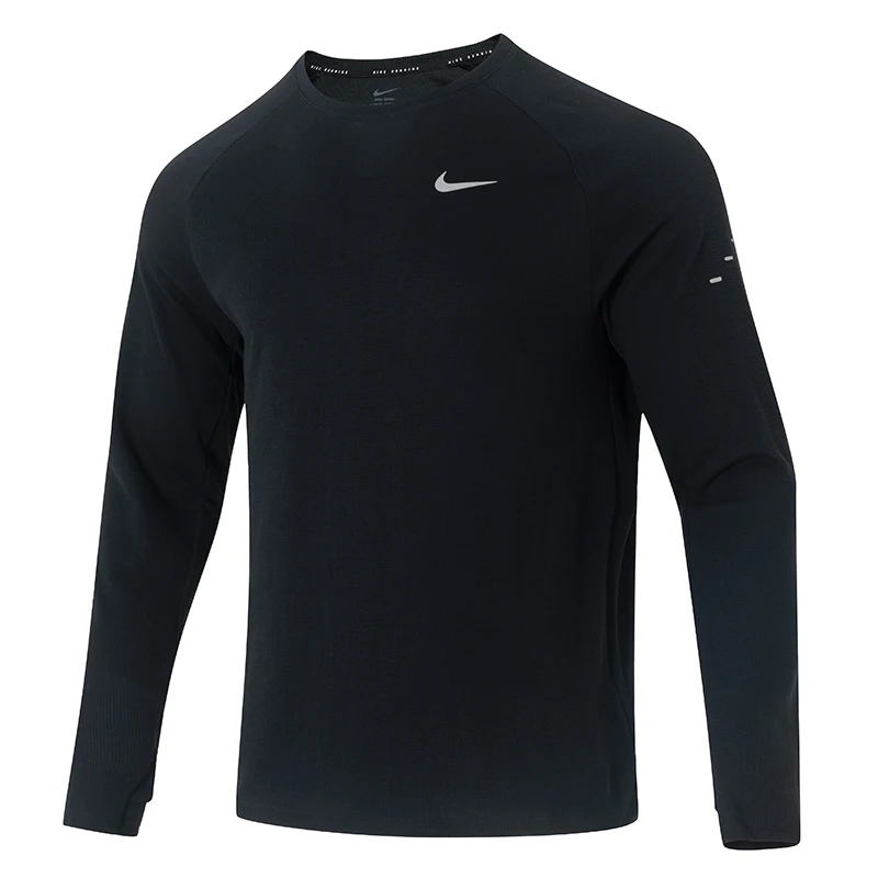 

Nike Men's Pullover Running Sportswear Fitness Training Casual Outdoor Round Neck Long-Sleeved T-Shirt Hv2706-010