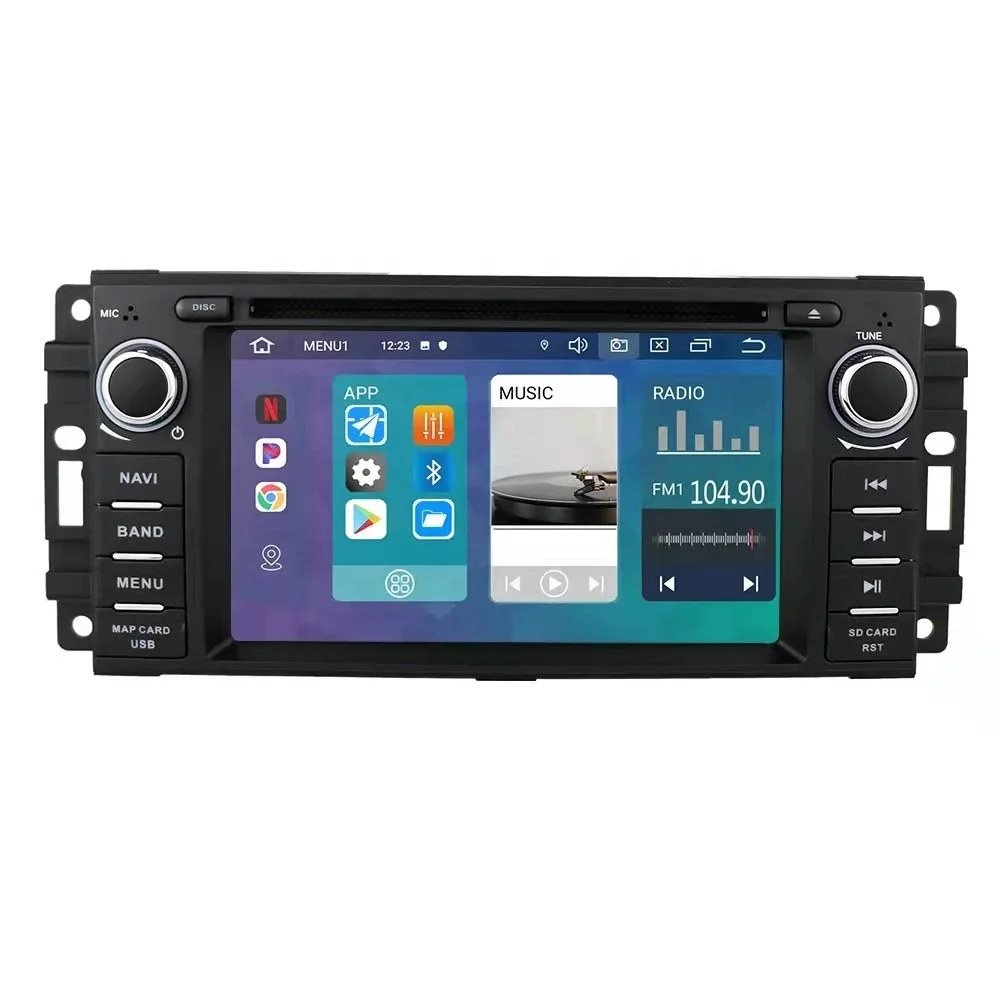 New upgrade multi-function IPS touch screen car dvd player car multimedia video player car stereo speakers