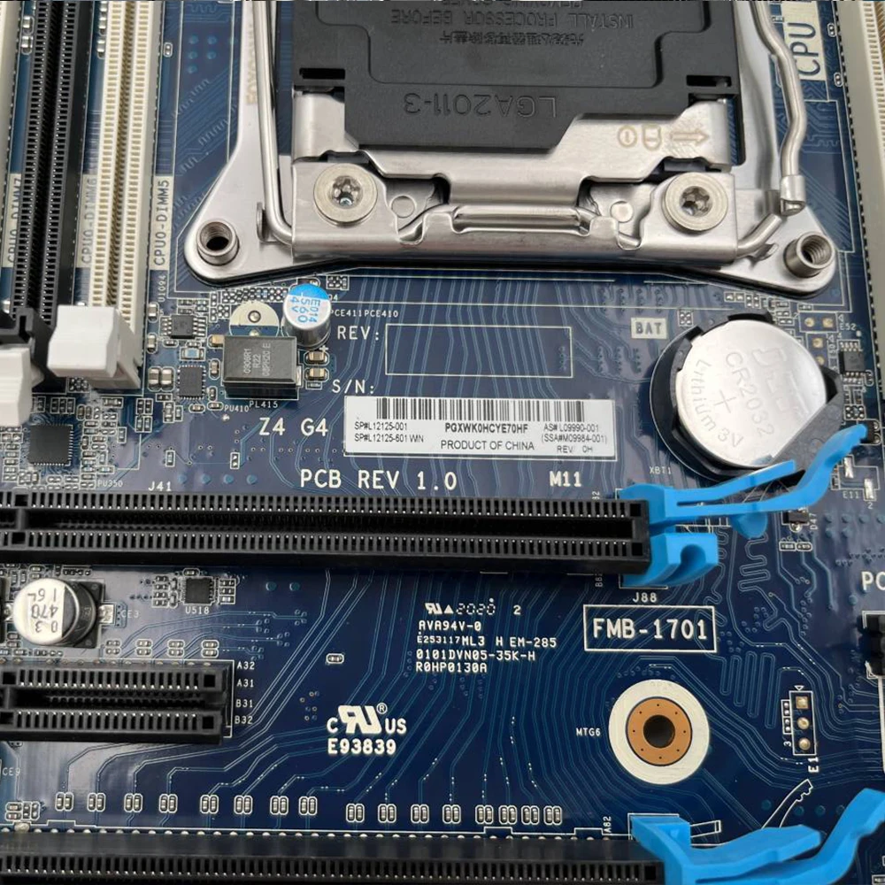 L12125-001 L09990-001 دعم اللوحة الأم لمحطة العمل لسلسلة Core X لـ HP Z4 G4 #4