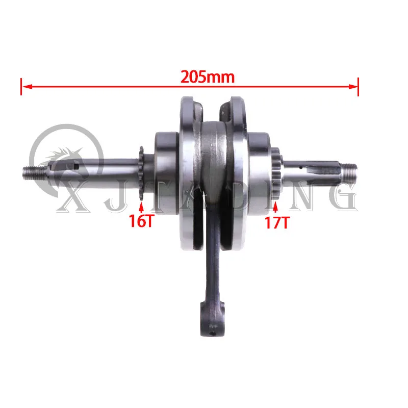 125cc Air/Oil cooling Horizontal Engines crankshaft For LF125 LIFAN125cc Motorcycle Dirt Pit Bike ATV Quad Engine Parts 1P52FMI