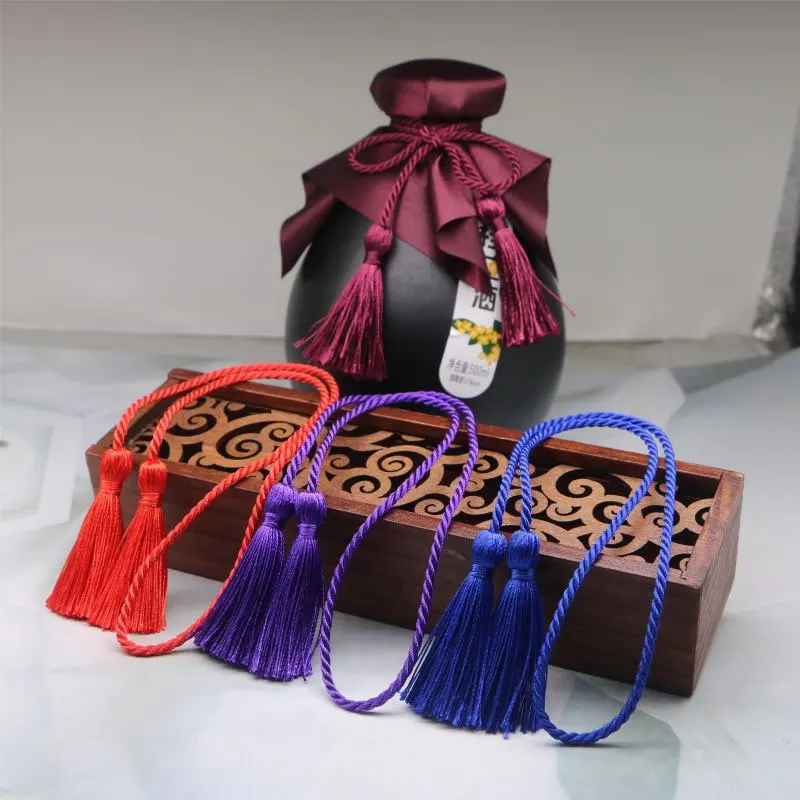 5/10 قطعة 54 سنتيمتر مزدوجة شرابة طويلة حبل هامش تقليم اليدوية الحرير المرجعية شرابات DIY بها بنفسك الحرفية الملابس الخياطة إكسسوارات الستائر