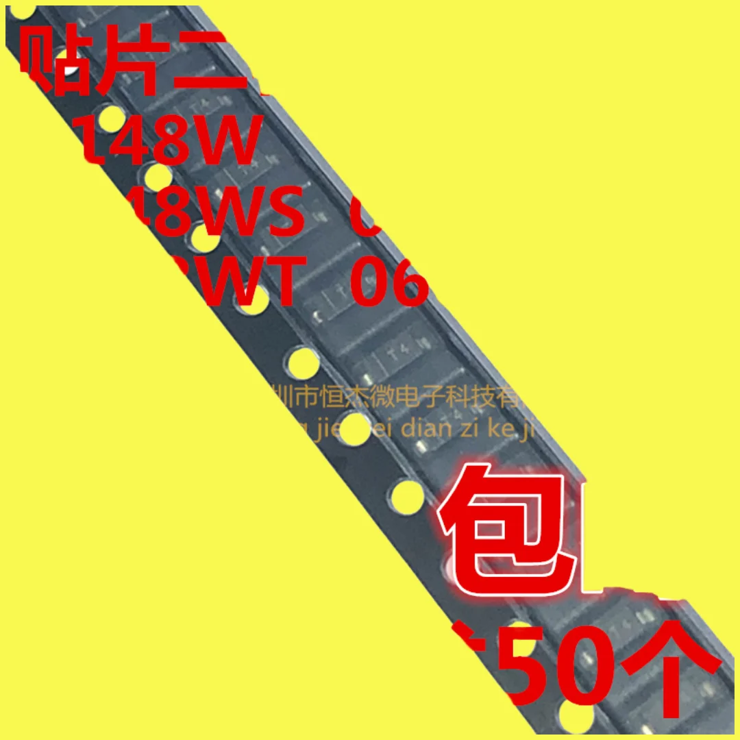 50 قطعة/SMD ديود 1N4148 الشاشة الحريرية T4 SOD-123 323 523 4148WS 0603 0805 1206