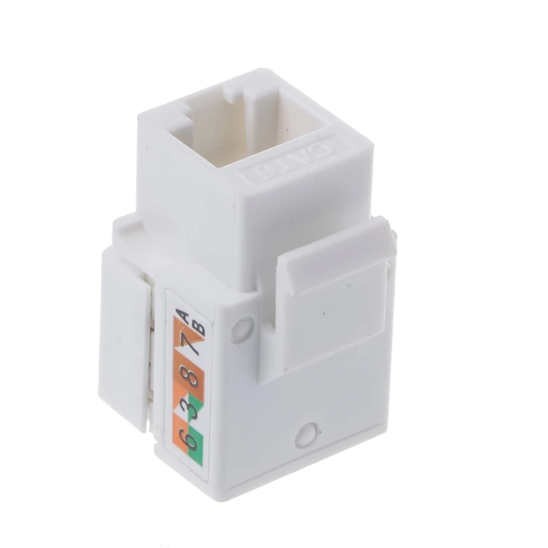 CAT6 Keystone 6 UTP Module RJ45 Connector Information Socket Computer Outlet Cable Adapter AMP Dropshipping