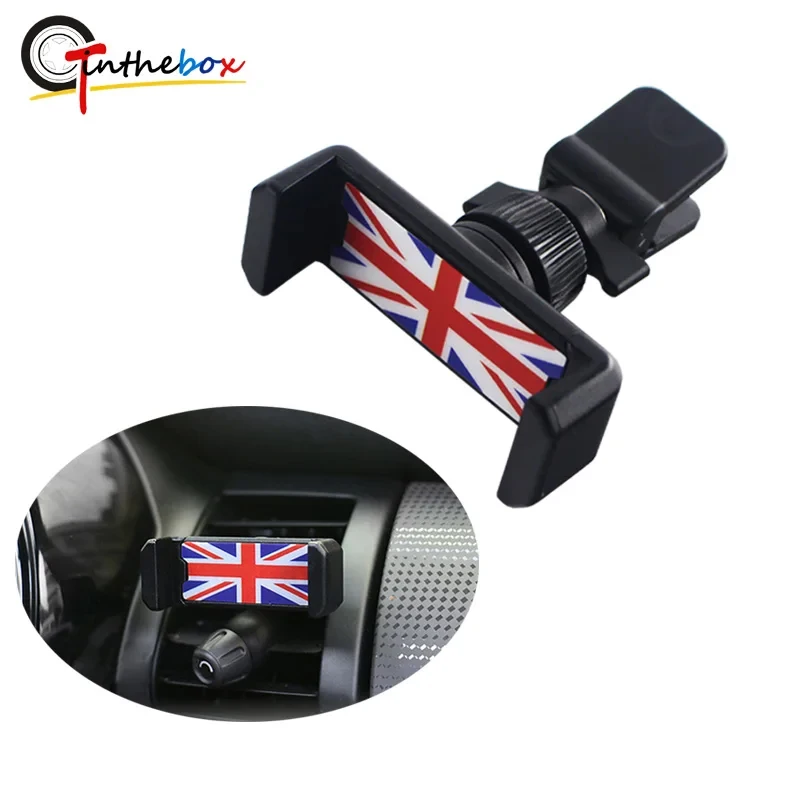 (1)Car Air Vent Outlet Car mobile phone holder For MINI Countryman R55 R56 R60 R61 F54 F55 F56 One+S JCW Car Styling Accessories