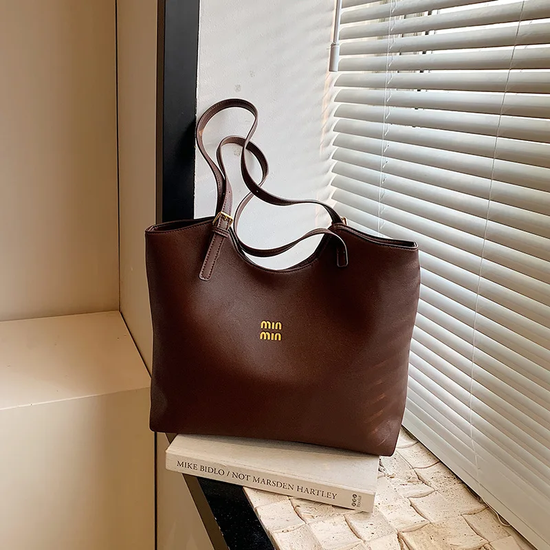 

Spacious Women's Shoulder Bag 2025, Unique Retro Purse, Large Casual Tote Bag, Korean Style Crossbody