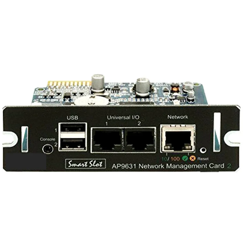 AP9631 для APC Schneider UPS, сетевая карта управления 2, мониторинг окружающей среды