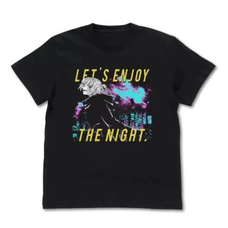 Anime CALL OF THE NIGHT Cosplay Short Sleeve T Shirt Women Men Harajuku Tops Aesthetic Graphics Tshirt Cotton Tees Streetwear