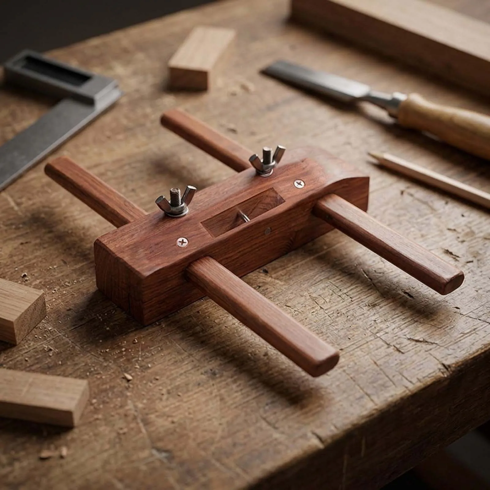 Wooden Grooving Hand Planer Carbon Steel Bottom Polished Trimming Tool For Violin Guitar Cello Carpentry Woodworking Plane
