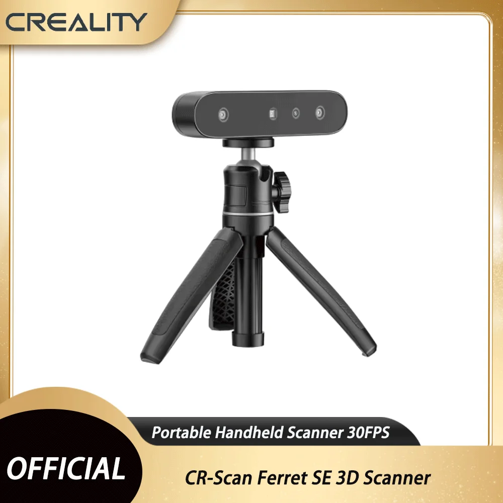 Creality CR-Scan Ferret SE 3D Scanner Original Portable Handheld Scanner 30FPS Quick Scan 0.1mmAccuracy 24bit Fullcolor Scanning