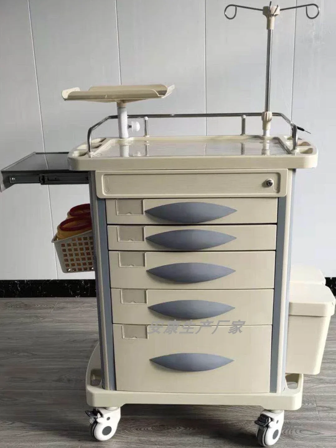 First Aid Treatment Nursing Cart First Aid Nursing Medicine Delivery and Dressing Change Anesthesia Infusion Beauty Car