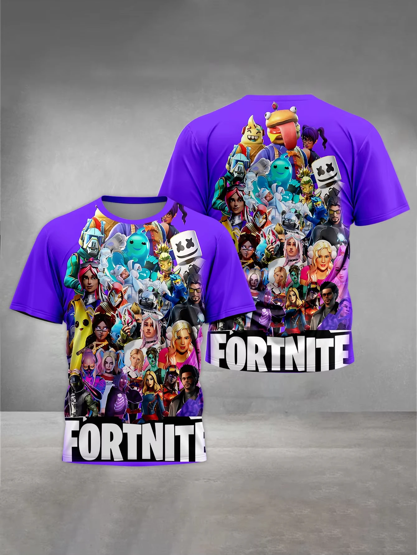 for-Popular-Games-F-Fortnites-3D Print Baby Clothing 5 to 14 Years Male Outdoor Clothes for Children Boy Girl Child T-Shirt Top