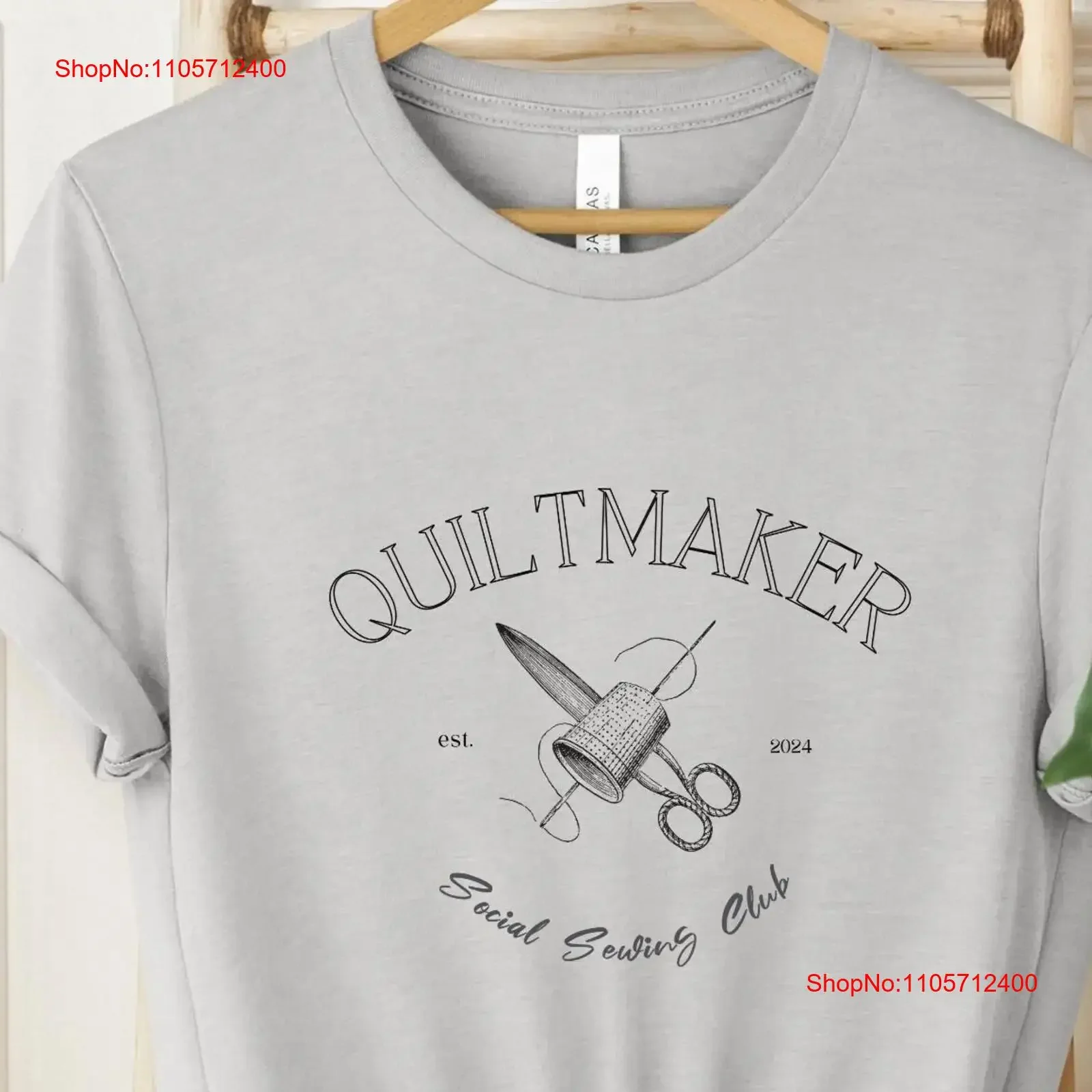 QUILTMAKER TEE SHIRT Sewing T for Quilter Quilt Retreat Apparel Mom Who Loves Quilting Trendy vintage Washed homme Stylish