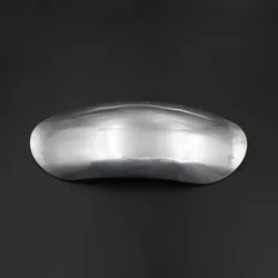 Unpainted Silver Universal Front Mudguard Fender Short Motorcycle Scooter Touring Cafe Racer Old School