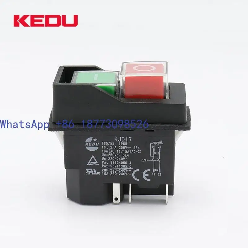 

Slicer switch KJD17/F/16 waterproof electromagnetic switch 4-pin/5-pin 250V
