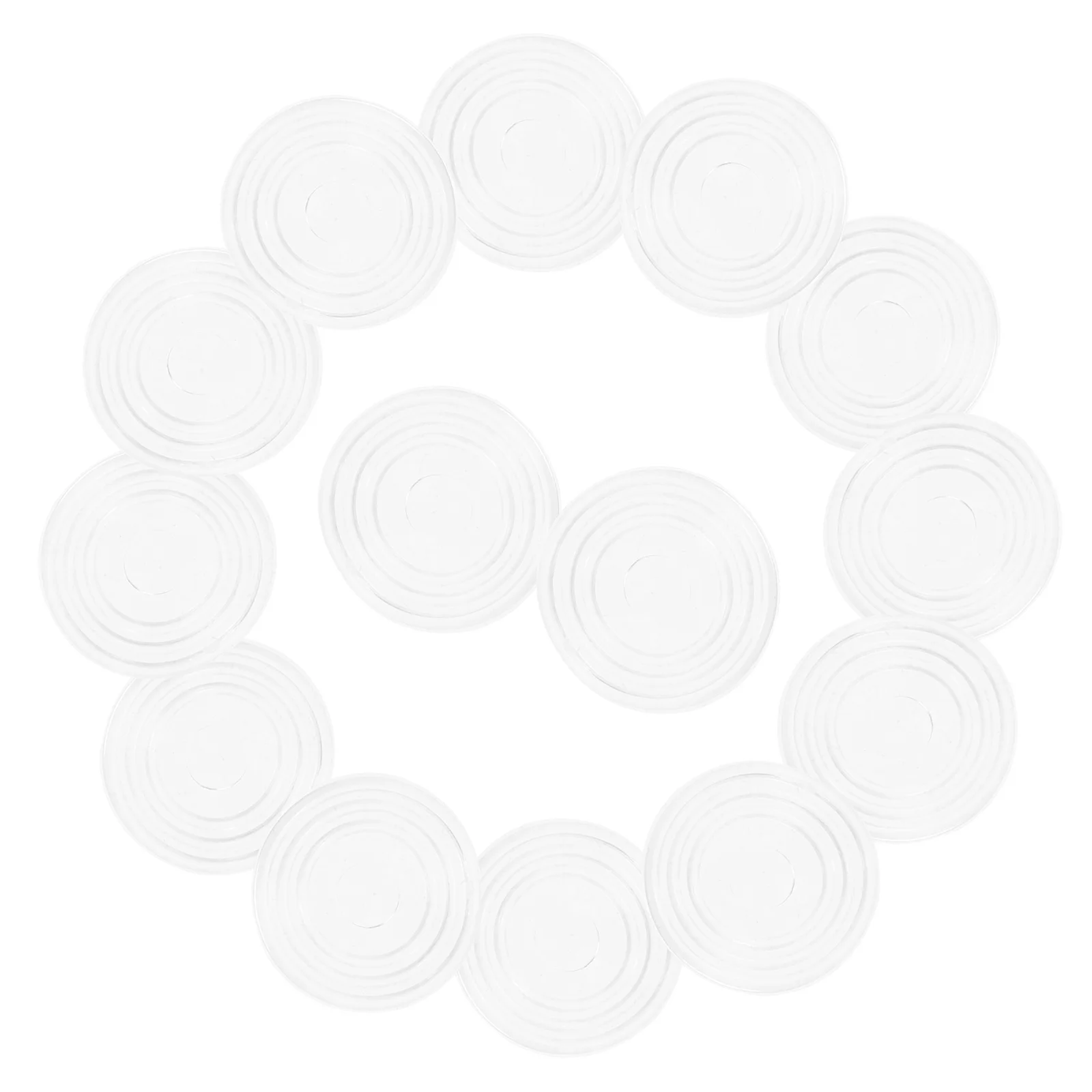 

100Pcs Furniture Anti-Skid Pads Durable PVC Chair Leg Protectors Floor Scratch Preventers Multi-Function Furniture Cups Non-Slip