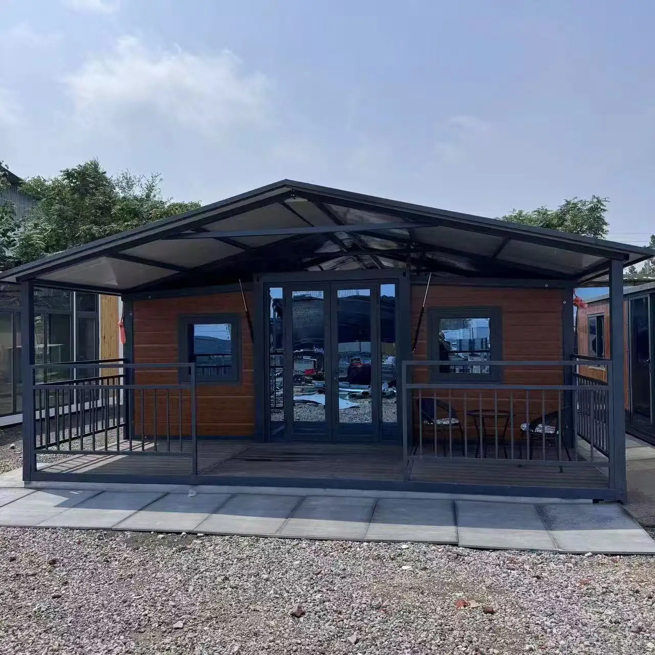 40ft Modular Expandable Prefabricated Box for Outdoor Hotel Office Building Living Room Supermarket(Please Inquiry Shipping fee