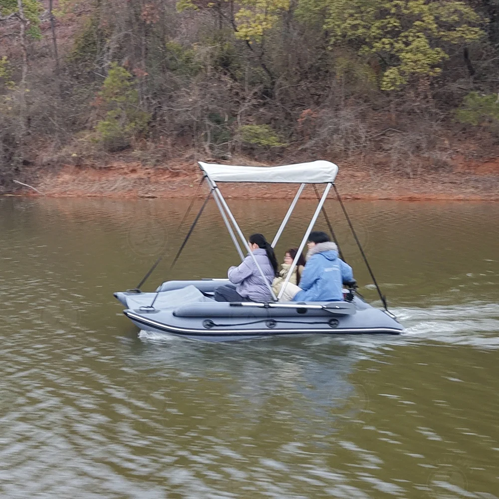 

Надувной катамаран для рыбалки с тентом, легкий, устойчивый, заводская сборка OEM/ODM