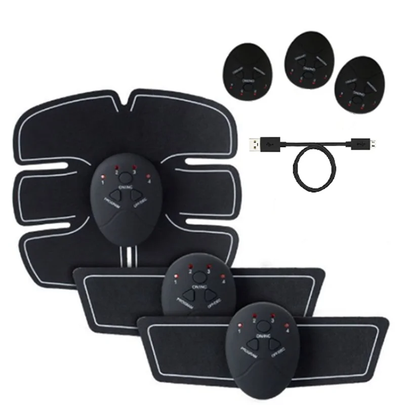 

EMS Wireless Muscle Trainer Smart Fitness Abdominal Training Electric Weight Loss Stickers Body Slimming Massager