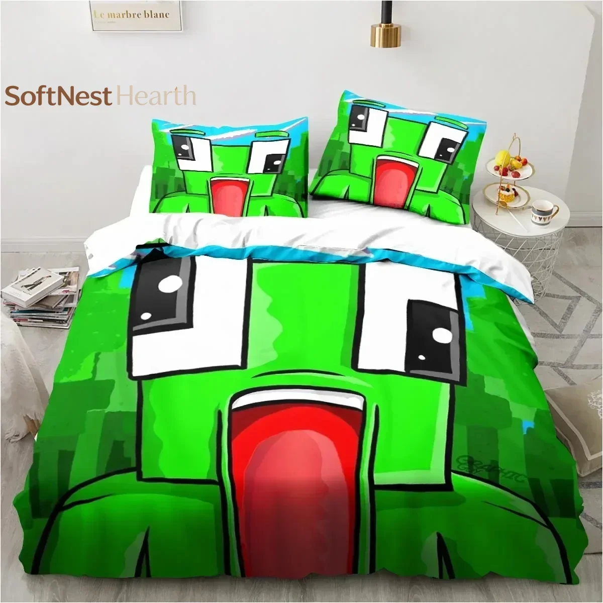 2026 Cartoon Funny Play U-Unspeak-ables Bedding Set Bedroom Soft Bedspreads For Bed Comefortable Duvet Cover Quilt And Pillowcas