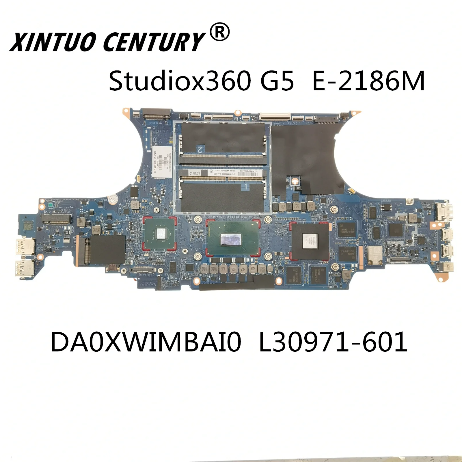 

L30971-001 L30971-601 DA0XW1MBAI1 w N18P-Q1-A1 GPU E-2186M CPU for HP ZB Studio x360 G5 NoteBook PC Laptop Motherboard Mainboard