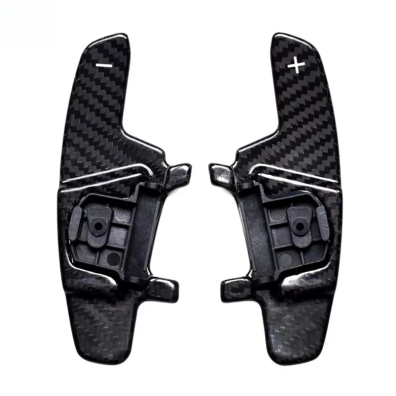 

For VW Golf 7 Scirocco Sagitar GLI Lamando GTS Polo GTI Steering Wheel Carbon Fiber Replace Style Paddle Shifters
