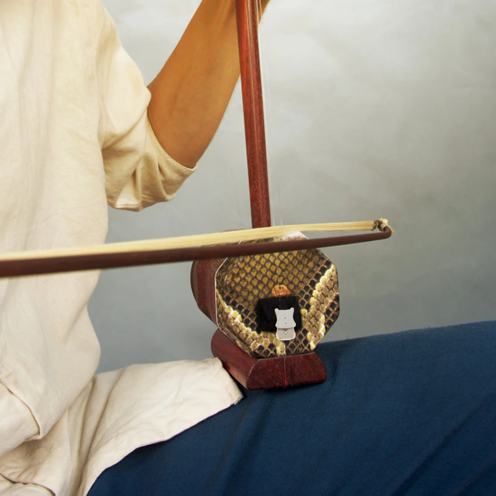 

4Pcs Erhu Mute Clips Premium Material Durable Wear-Resistant Lightweight Compact Erhu Practice Silencers Portable Tools