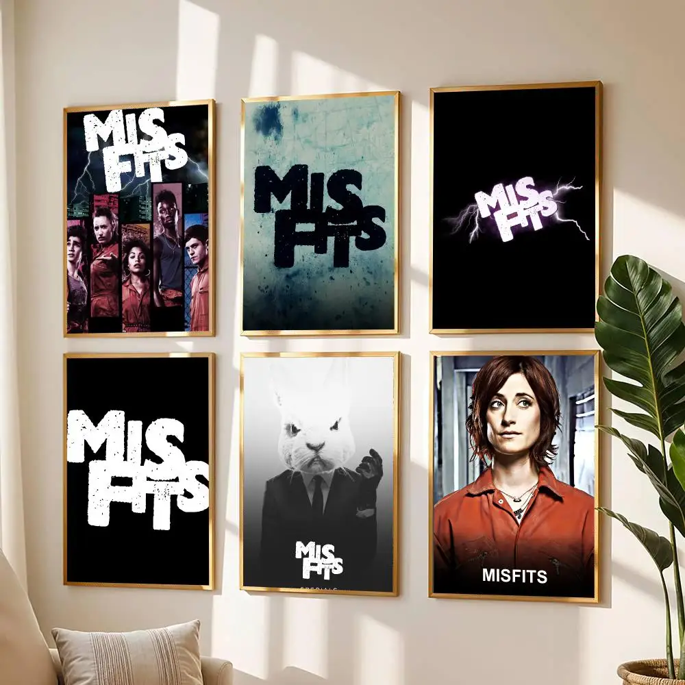 tv series M-Misfits-S Painting Calligraphy Boho Botanical Decor for Living Room  Elegant Home Style