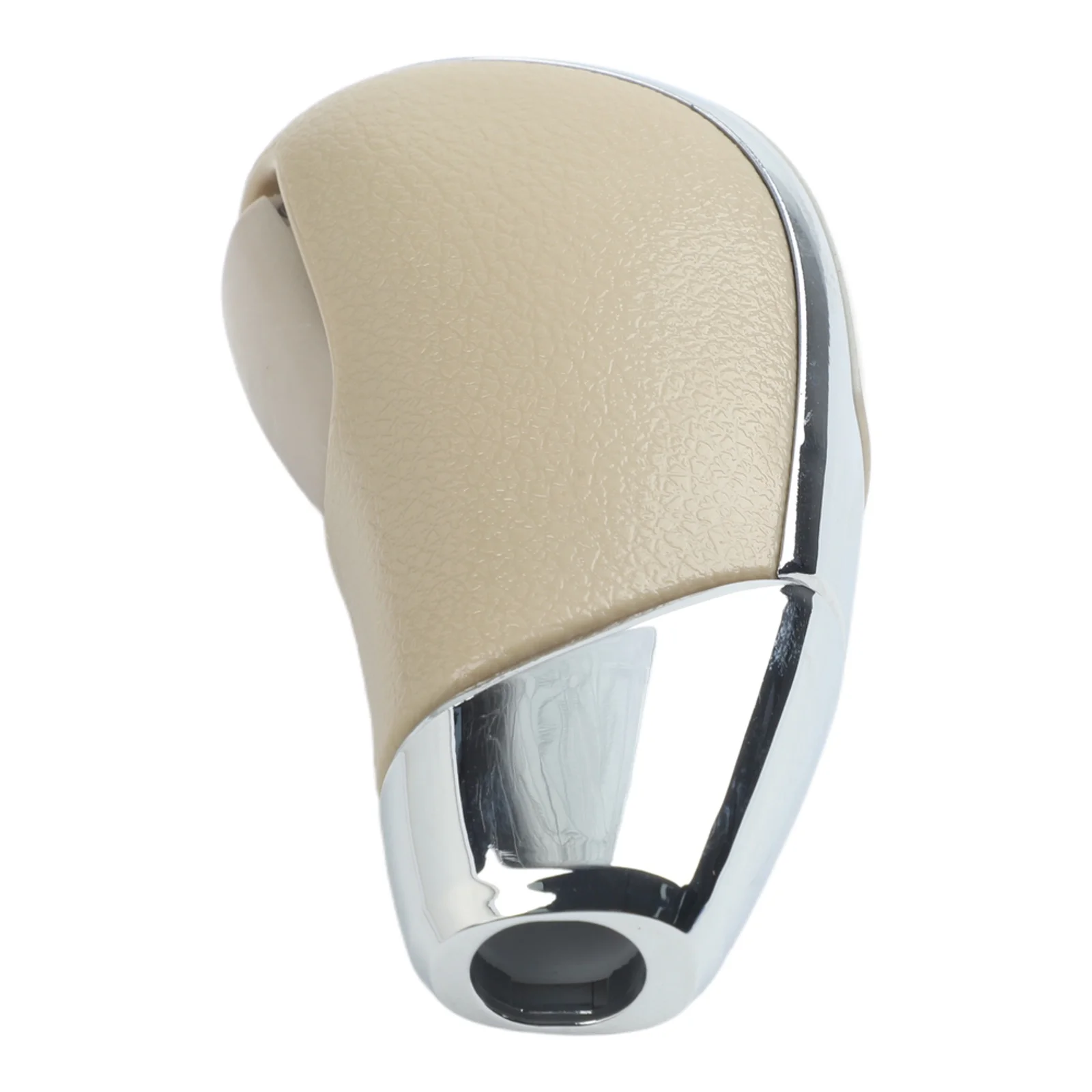 Beige Chrome Finish Beige Chrome Knob Beige Chrome Shift Knob Car Interior Accessories 1 Piece Included Easy Installation