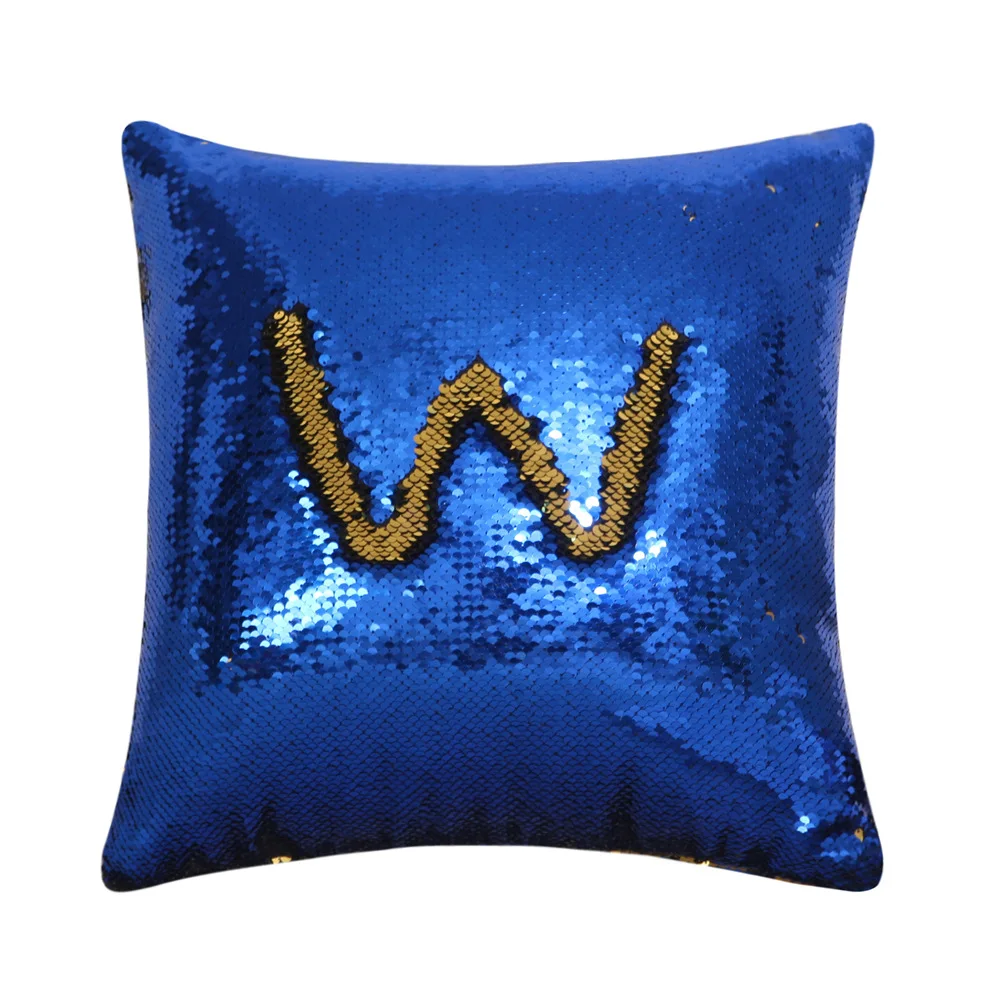 

Mermaid Magic Sequin Pillowcase Back Cover Color-changing Glitter Pillowcase Sequin Pillow