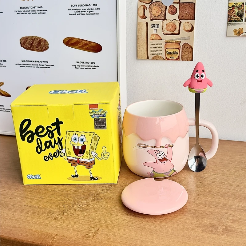 แก้วน้ำลายการ์ตูนสปองจ์บ็อบ แพ - Coffee Tea Flask บทวิจารณ์และราคา