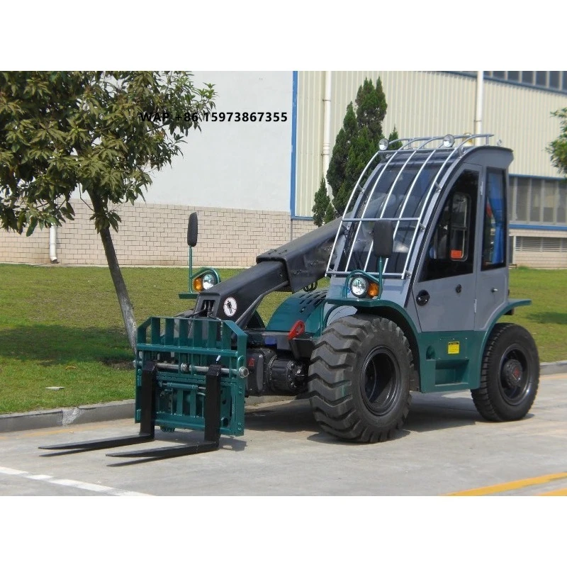 Hot Selling HNT30 3 Tons Telehandler 3m Lifting Telescopic Arm Forklift Mini Telescopic Forklift
