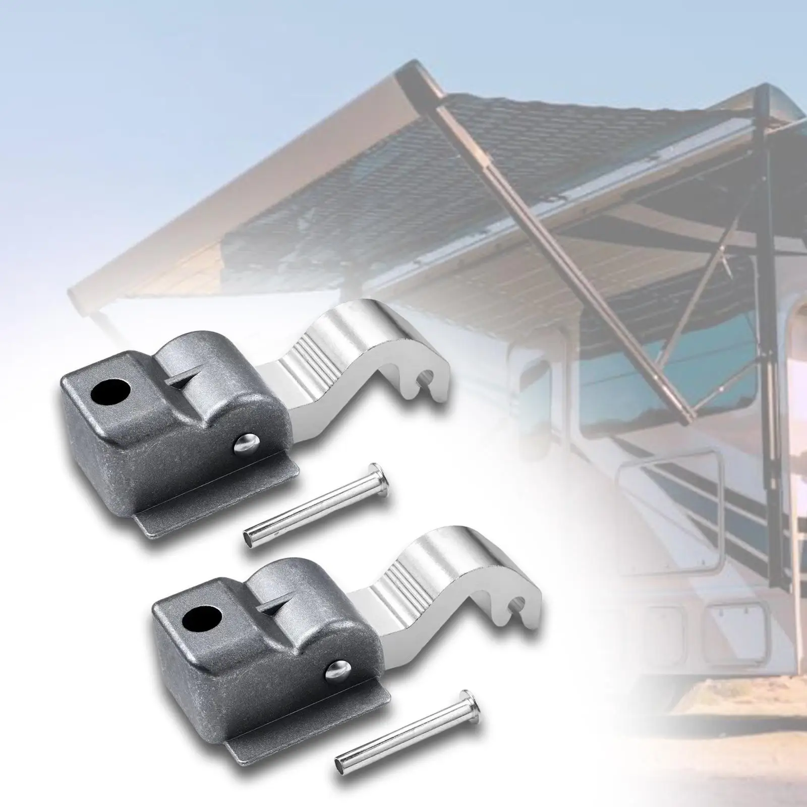 

RV Awning Rafter Rivet Slider Set for Camper Trailer Easy Installation Replaces Accessories for Dometic Awnings A&E 8500