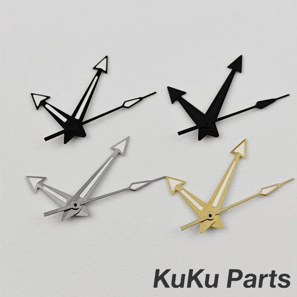 Of Haima300 Watch Needle NH35 Seamaster Watch Hands Green Luminous For NH34 NH35 NH36 NH38 NH70 NH72 Movement Watches Pointer