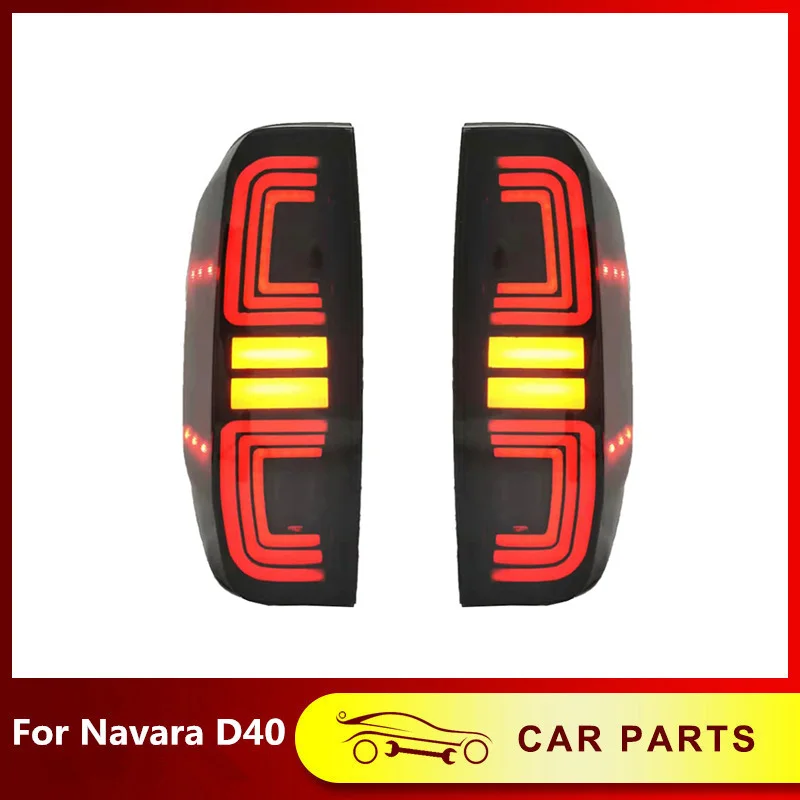 

1 Pair Car Rear Tail Lamps Light For Nissan Frontier D40 Navara 2004-2015 Brake Turn Signal Reverse Lights Modified Taillight