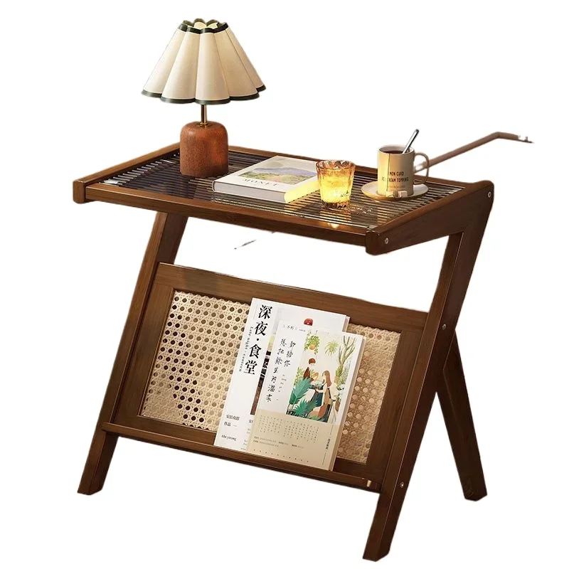 # Art Aesthetic Nightstands Rustic Decor Elegant Small Living Room Nightstands Mid Century Nordic Mesitas De Noche Furniture Hom