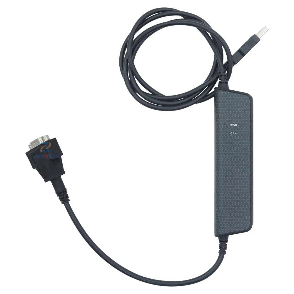 For KVASER LEAF LIGHT V2 Galvanic Isolated USB To CAN Bus Interface Single Channel CAN Analyzer For Automotive ECU J1939 Test