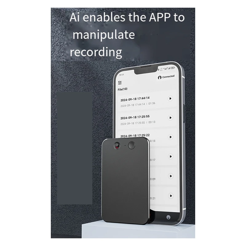 2025 nouvelle application AI Chatgpt-4 appel téléphonique enregistreur vocal activé transcription sommataire langage traduction enregistreur intelligent