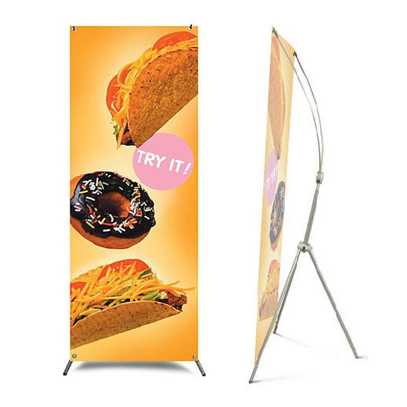 Promotion New Design Factory Direct Sales High Quality Adjustable Tripod Portable X L Banner Stand