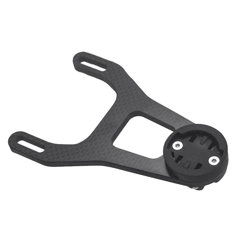 For 5D Integrated Handlebar Carbon Fiber Bicycle Computer Speedmeter Holder Mount Extension Bracket for